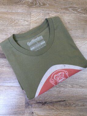 GAS MONKEY GARAGE Dallas Texas Men's Green Tee Shirt Medium